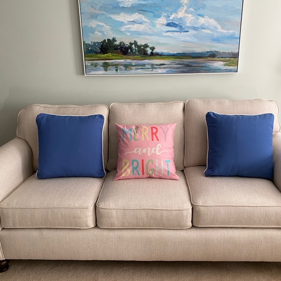 Pink Christmas Pillow  - Coquette Holiday Decor - Picture 15 of 16